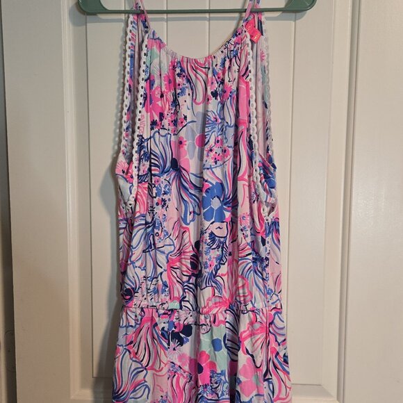 Lilly Pulitzer Foral Romper - Picture 1 of 1